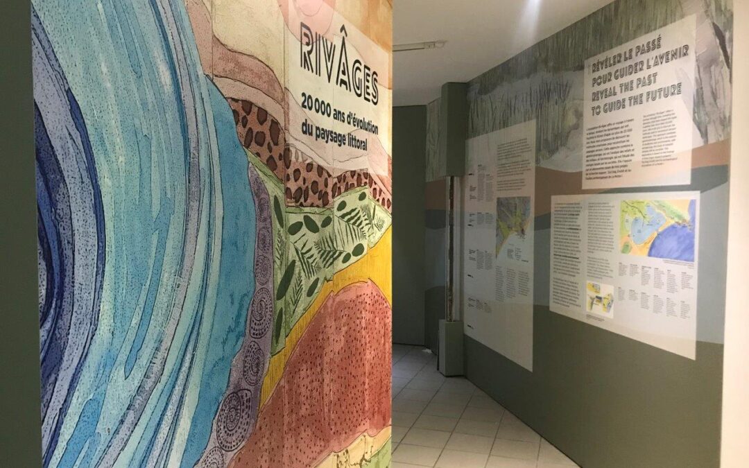 Exposition “RivÂges. 20 000 ans d’évolution du paysage littoral” au musée de l’Éphèbe