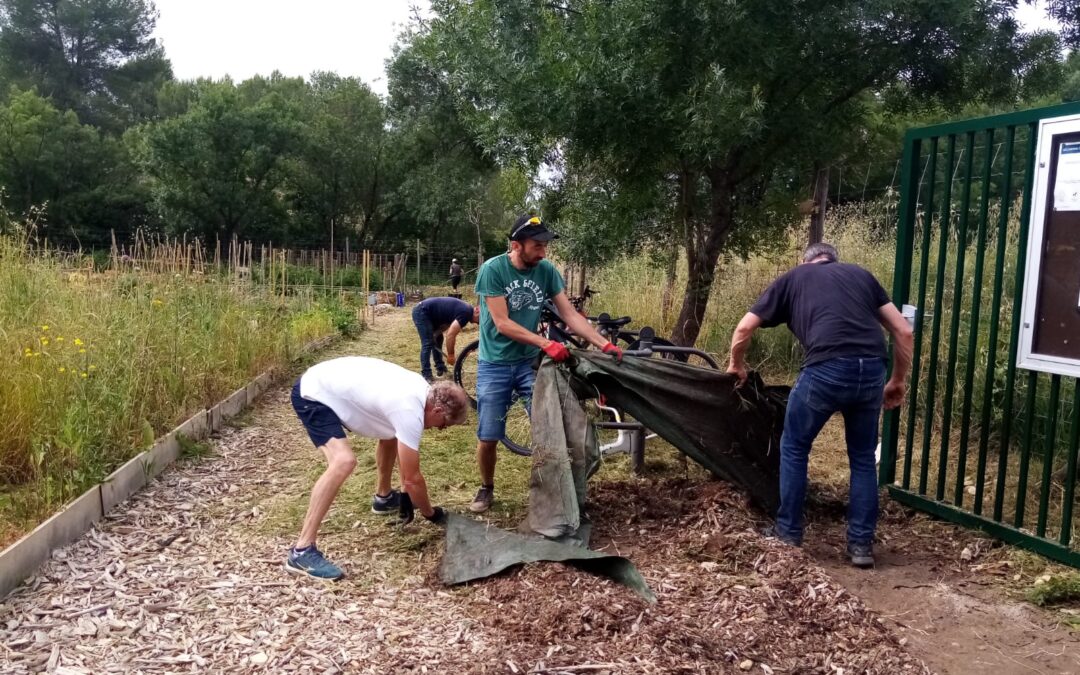 Jardins Familiaux du Péras – Commune de Vailhauquès