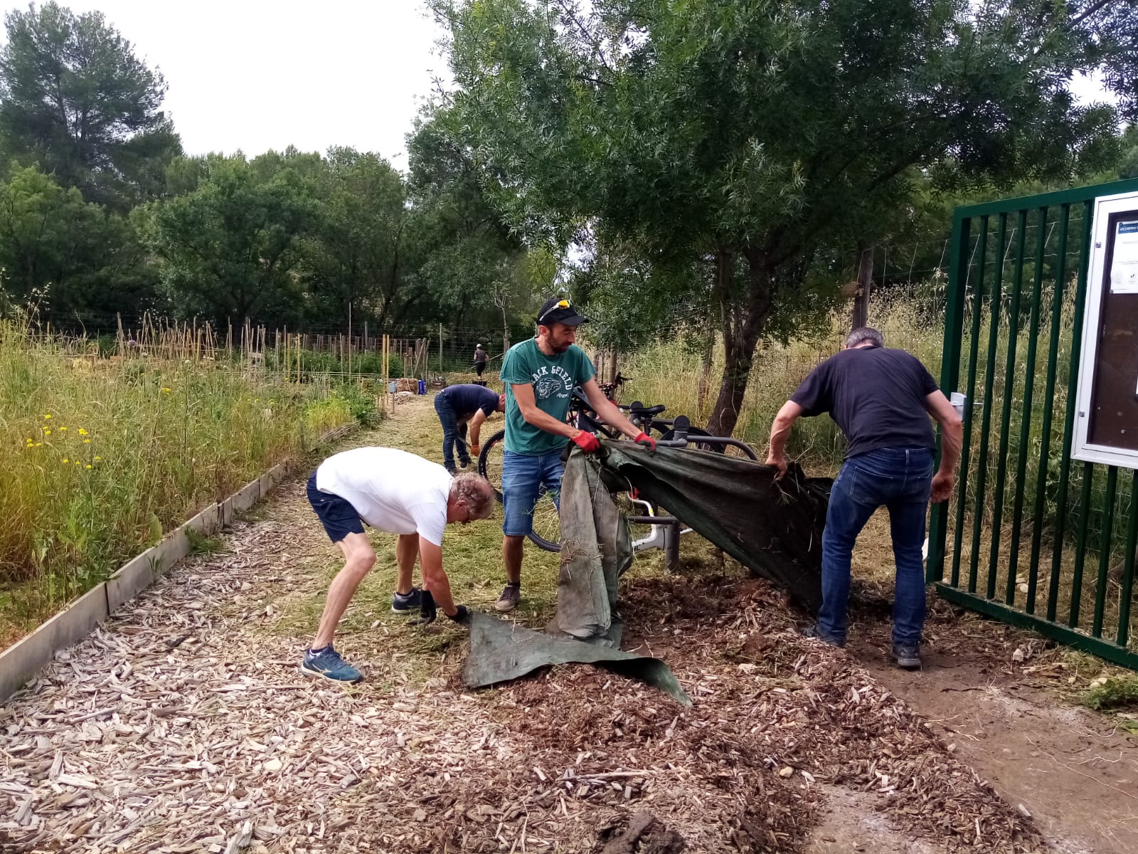 Jardins Familiaux du Péras – Commune de Vailhauquès