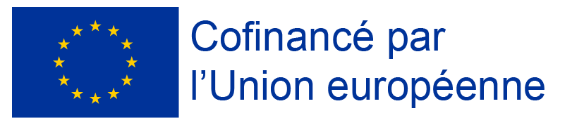 Embleme UE base Mentions Cofinance Bleu
